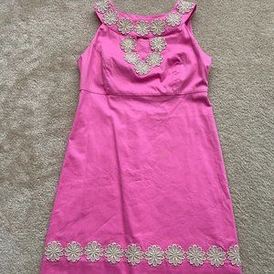 Jacqueline dress- Hibiscus pink